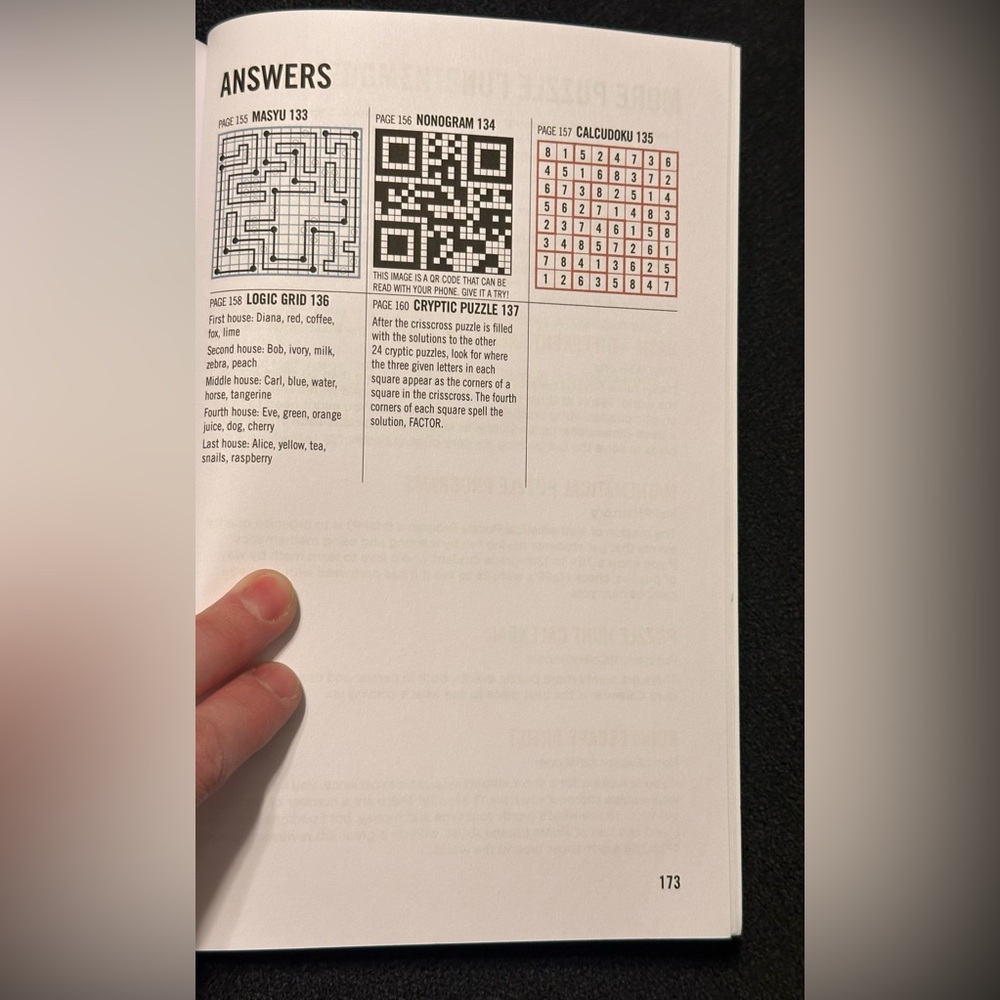 Adult Logic Puzzle Book - Picture 11 of 16